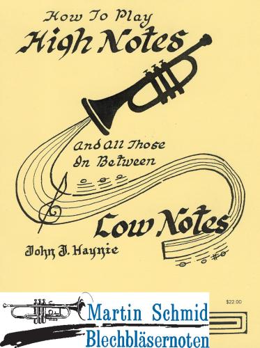 Product image of the product “How to Play High Notes - Low Notes ”