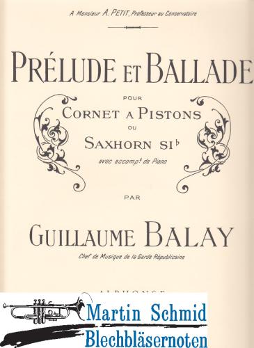 Artikelbild des Artikels “Prélude et ballade (leduc) “