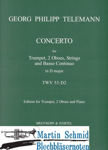 Product image of the product “Concerto No.3 D-Dur (Trp.2Ob.Klavier) ”