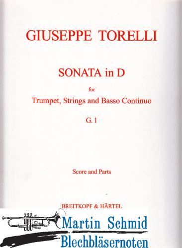 Product image of the product “Sonata D-Dur G1 (Trp.Str.Bc) ”