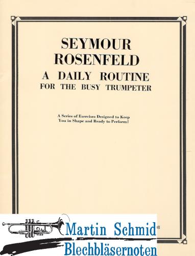Product image of the product “A Daily Routine for the Busy Trumpeter ”