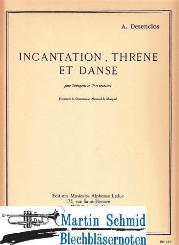 Product image of the product “Incantation, thrène et danse ”
