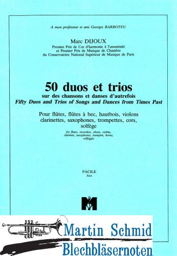 Product image of the product “50 Duos und Trios über alte Lieder und Tänze ”