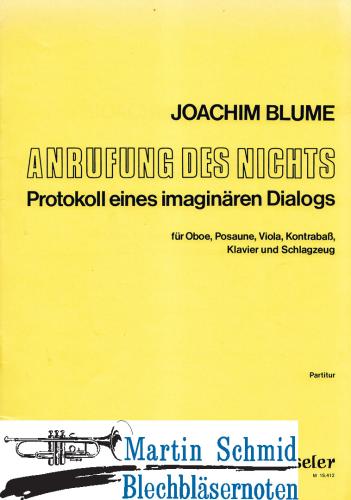 Product image of the product “Anrufung des Nichts (Pos.Ob.Vla.Kb.Perc.Klav) ”
