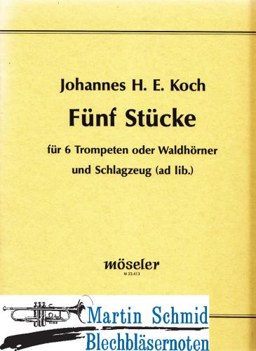 Product image of the product “5 Stücke (6Trp.Perc ad lib) ”