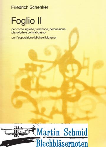 Artikelbild des Artikels “Foglio II (Pos.EnglHr.Perc.Klav.Kb) “