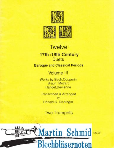 Product image of the product “17th/18th Jh. Duets Vol. 3 ”
