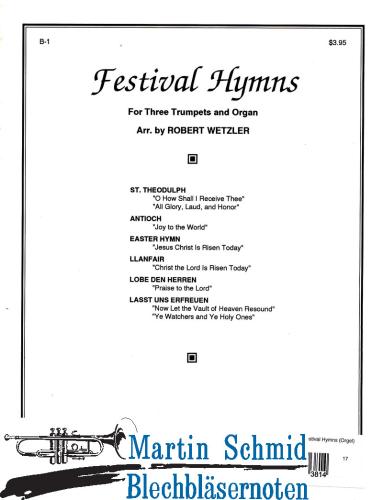 Product image of the product “Festival Hymns (Orgel) ”