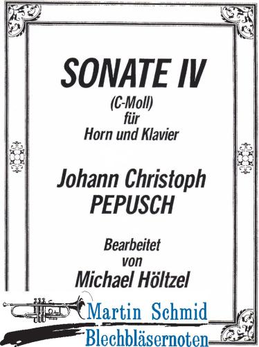 Artikelbild des Artikels “Sonate IV c-moll “