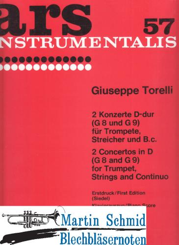 Artikelbild des Artikels “2 Konzerte D-Dur G8 und G9 “