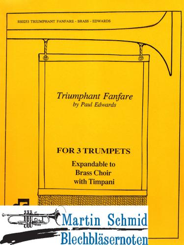 Product image of the product “Triumphant Fanfare (3Trp;303.01.Pk) ”