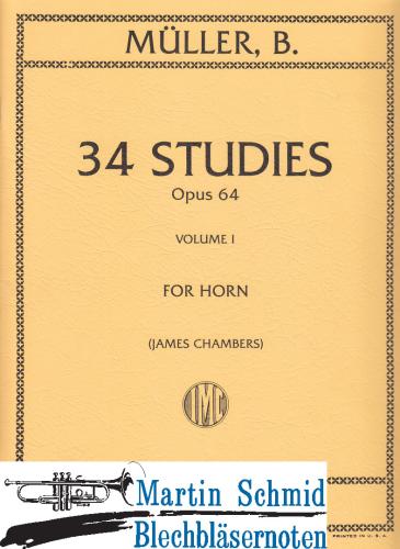 Product image of the product “34 Studies op.64 Vol.I (imc) ”