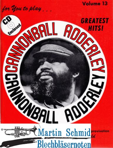 Product image of the product “Volume 13: Cannonball Adderley - Greatest Hits (Buch/CD) ”
