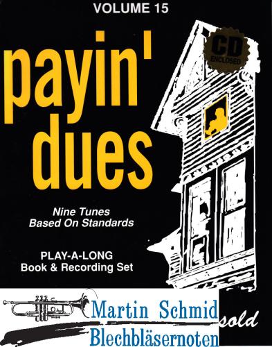 Product image of the product “Volume 15: Payin' Dues - Nine Tunes based on Standards (Buch/CD) ”