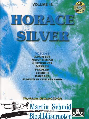 Product image of the product “Volume 18: Horace Silver (Buch/CD) ”