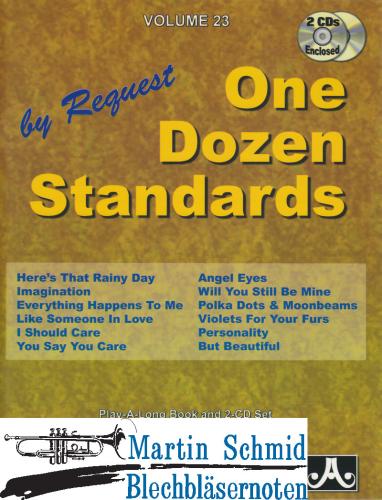 Product image of the product “Volume 23: One Dozen Standards (Buch/2CDs) ”
