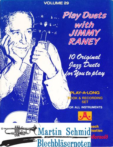 Product image of the product “Volume 29: Play Duets with Jimmy Raney (Buch/CD) ”