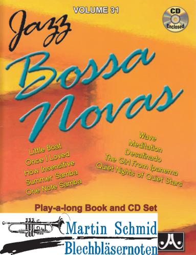 Product image of the product “Volume 31: Bossa Novas (Buch/CD) ”