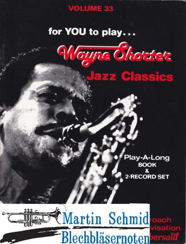 Product image of the product “Volume 33: Wayne Shorter (Buch/2CDs) ”