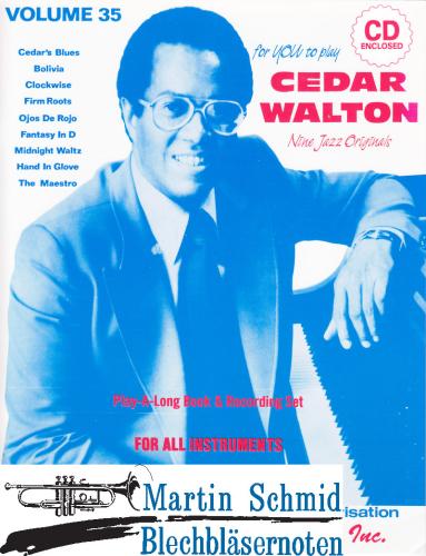 Product image of the product “Volume 35: Cedar Walton (Buch/CD) ”