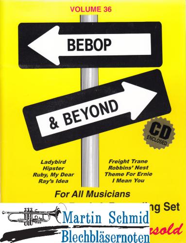 Product image of the product “Volume 36: Bebop & Beyond (Buch/CD) ”