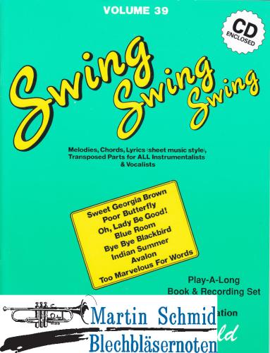 Product image of the product “Volume 39: Swing, Swing, Swing (Buch/CD) ”