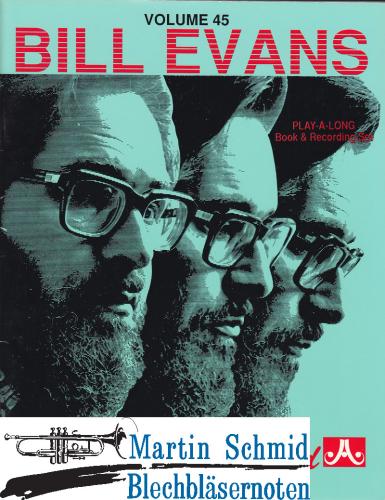 Product image of the product “Volume 45: Bill Evans (Buch/CD) ”