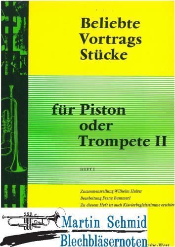 Product image of the product “Beliebte Vortragsstücke Heft 1 (2. Stimme) ”