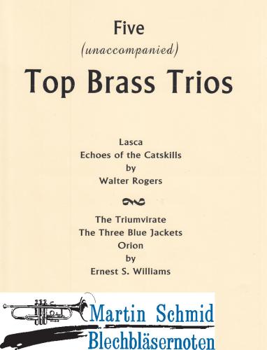 Product image of the product “5 Top Brass Trios (Solo-Stimmen) ”