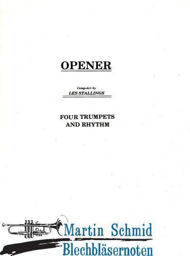 Product image of the product “The Opener (4Trp.Rhythm) ”