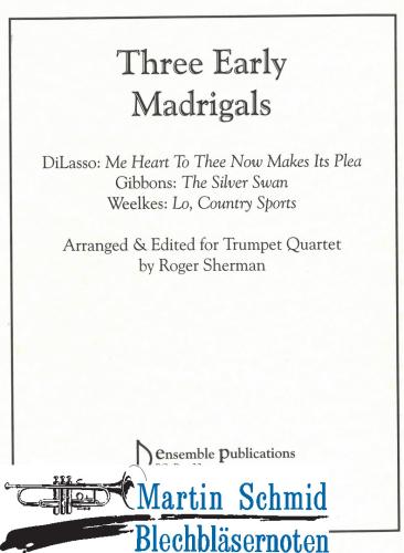 Product image of the product “3 Early Madrigals ”