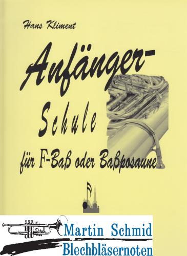 Product image of the product “Anfängerschule für F-Baß oder Baßposaune ”