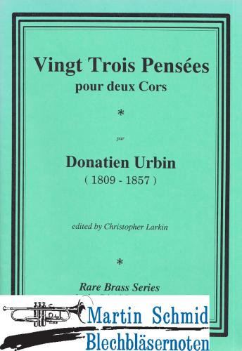 Product image of the product “23 Pensées pour 2 cors ”