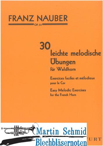 Product image of the product “30 Leichte melodische Übungen op.33 ”