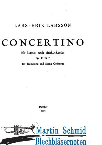 Product image of the product “Concertino Partitur ”