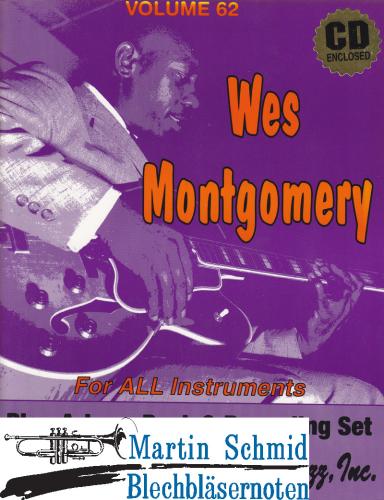 Product image of the product “Volume 62: Wes Montgomery Jazz Standards (Buch/CD) ”