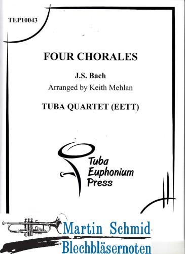 Product image of the product “4 Bach Chorales (000.22) ”