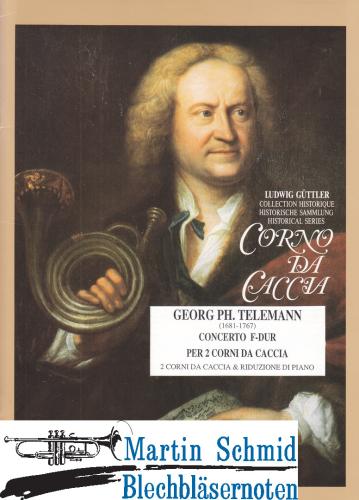 Artikelbild des Artikels “Concerto F-Dur (2 Corno da caccia in F/2 FlgHr in B) “
