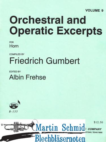Product image of the product “Orchestral and Operatic Excerpts Vol. 9 ”