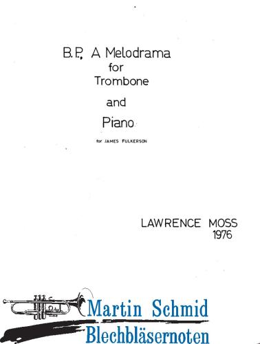 Product image of the product “B.P. A Melodram (Pos.Klav.Tonband) ”