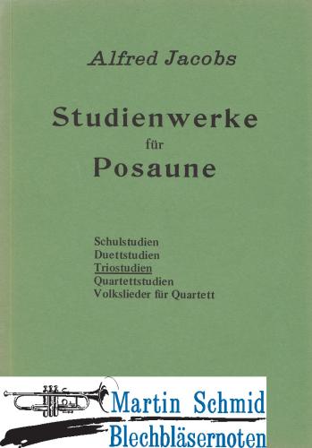 Artikelbild des Artikels “Studienwerke für Posaune Band 4 Triostudien “