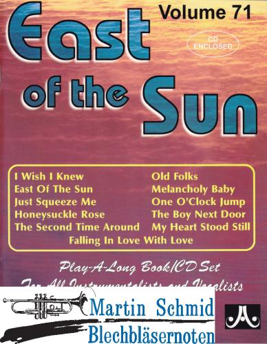 Product image of the product “Volume 71: East of the Sun (Buch/CD) ”