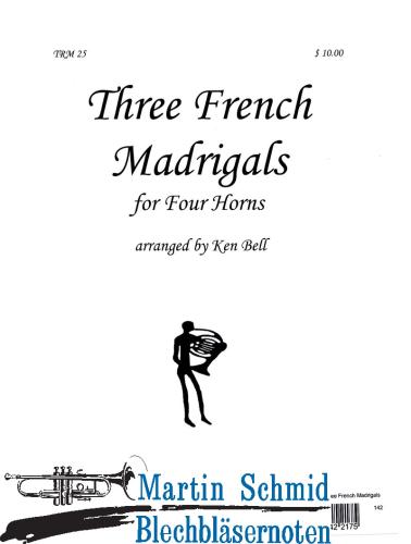 Product image of the product “Three French Madrigals ”