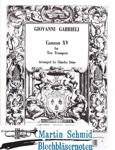 Product image of the product “Canzon XV (10Trp) ”