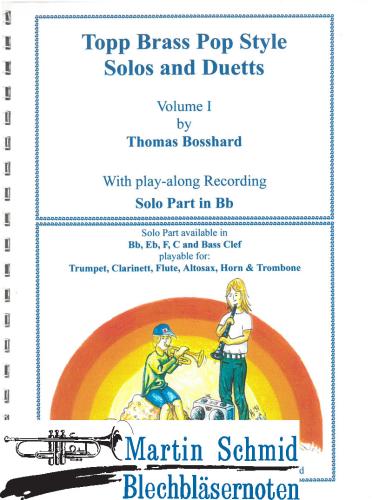 Product image of the product “Topp Brass Pop Style Solos and Duets Vol. 1 ”