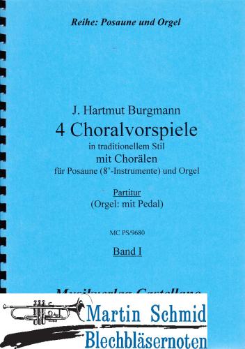 Artikelbild des Artikels “4 Choralvorspiele Band 1 “