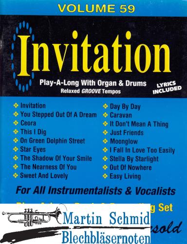 Product image of the product “Volume 59: Invitation (Buch/2CDs) ”