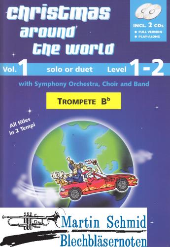 Product image of the product “Christmas around the World Vol. 1 (Trp in B - als Duett auch mit anderen Instrumenten kombinierbar) ”