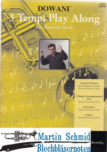 Product image of the product “3 Tempi Play Along Album 3 (CD und Trompetenstimme) ”