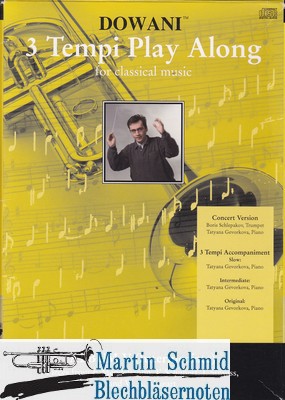 Product image of the product “3 Tempi Play Along Album 5 (CD und Trompetenstimme) ”